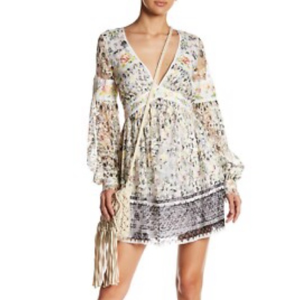 Free People Cherry Blossom Tunic/Mini Dress